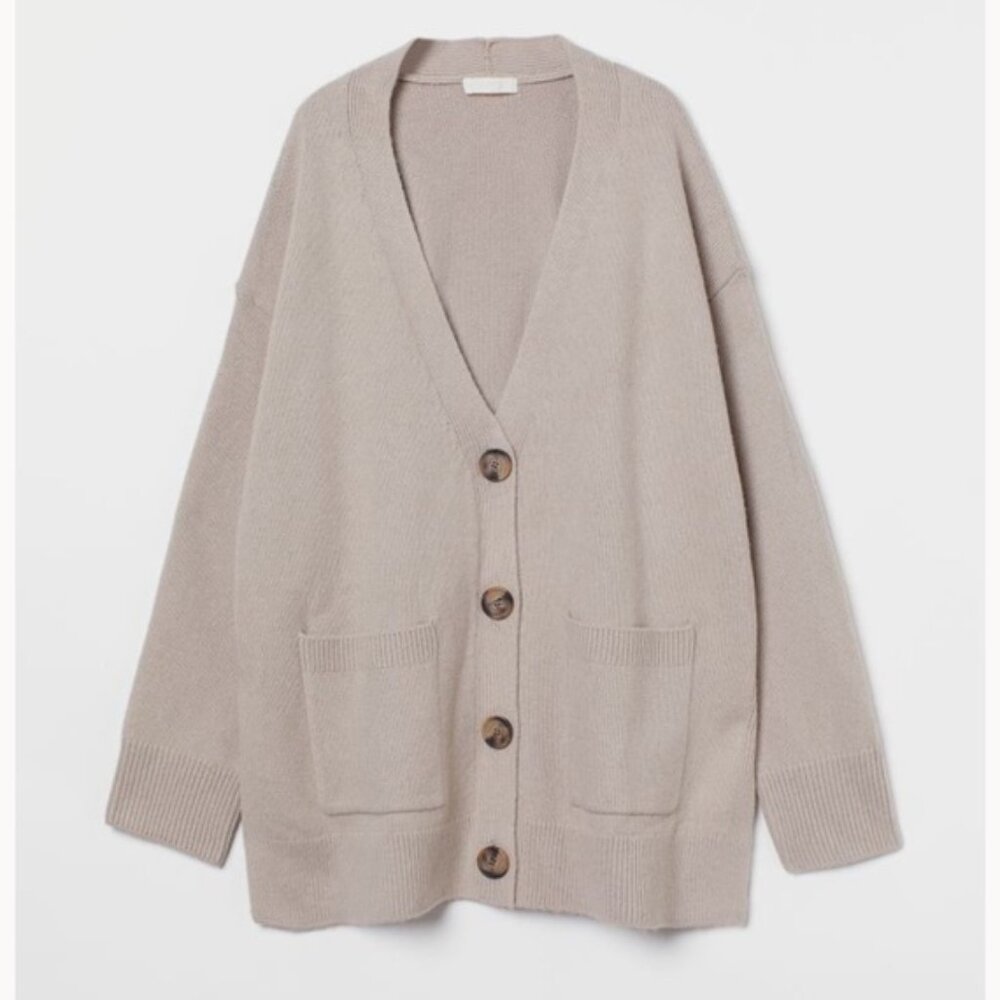 H&M Rib Knit Cardigan